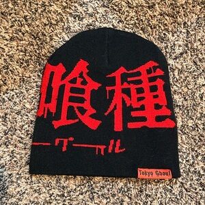Tokyo Ghoul Black & Red Beanie Hat